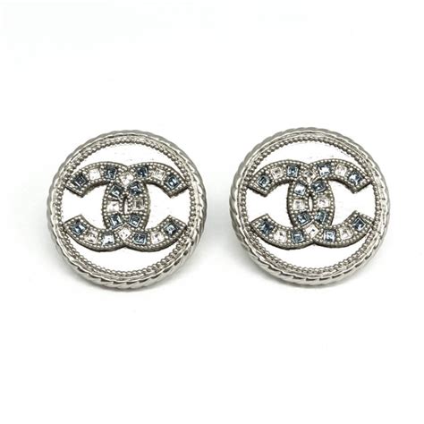 chanel logo earrings cheap